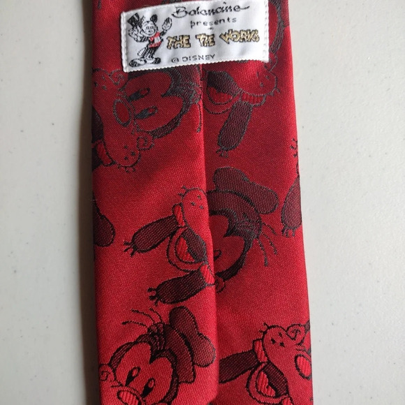 Lot Of 4 Disney Themed Men's Neck Ties -Winnie The Pooh, Goofy , Mickey -Y2K - Picture 5 of 10